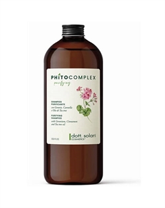 Шампунь очищающий Phitocomplex Purifying 1000.0 Dott.solari cosmetics