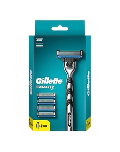 Станок для бритья MACH3 c 5 сменными кассетами Gillette