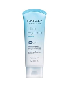 Гель-скатка Super Aqua Ultra Hyalron пилинг с кислотами Missha