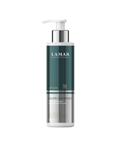 Очищающий гель для проблемной кожи SILVER CLEANSER 200.0 Lamar professional