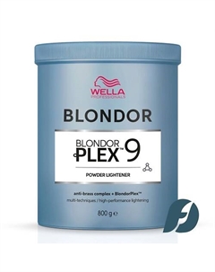 Обесцвечивающая пудра без образования пыли Blondor Plex 800.0 Wella professionals