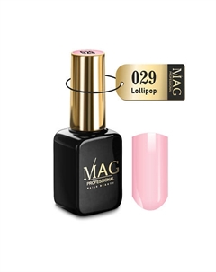 Белый гель-лак для ногтей Color 001 Milky Ice 10.0 Mag nails beauty professional