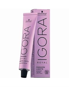 Профессиональная краска для волос Royal Fashion Lights Igora