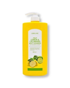 Гель для душа с лимоном и каламанси FRUIT LEMON & CALAMANSI BODY 1000.0 Lebelage