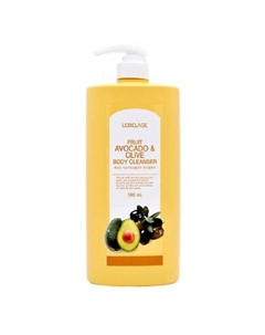 Гель для душа с авокадо и оливы FRUIT AVOCADO & OLIVE BODY CLEANSER 1000.0 Lebelage