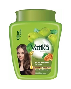 Маска глубокое увлажнение волос с миндалем (Olive & Almond) 500.0 Dabur