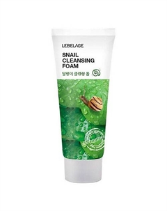 Очищающая пенка с муцином улитки SNAIL RE VITAL CLEANSING FOAM 180.0 Lebelage