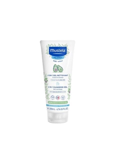 Детский гель для купания 2 in 1 Cleansing Gel, для тела и волос 200.0 Mustela