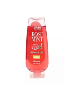 Гель для душа роза и мята (Shower Gel Rose Mint) 250.0 Vasu