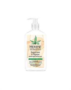 Молочко для тела Сахарный тростник и Папайя /Sugarcane & Papaya Herbal Body Moisturizer 500.0 Hempz