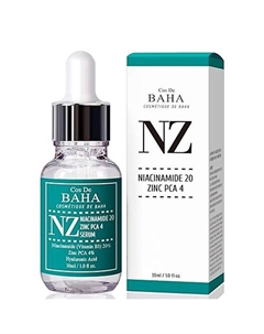 Сыворотка для лица NZ Niacinamide 20 Zink PCA 4 Serum 70.0 Cos de baha