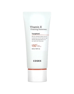 Солнцезащитный крем с витамином Е Vitamin E Vitalizing Sunscreen SPF 50+ 50.0 Cosrx