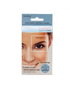 Краска для бровей в капсулах Eyebrow Tint Godefroy