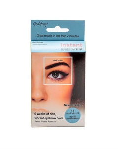 Профессиональная краска для бровей в капсулах Eyebrow Tint Godefroy