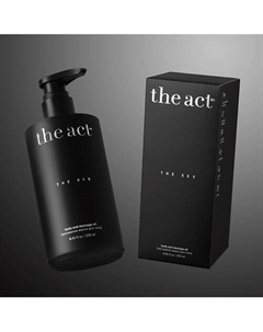 Массажное масло для тела интимное THE SEX 250.0 The act