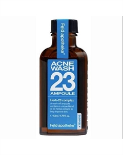 Смываемая сыворотка для кожи с акне Acne Wash 23 Ampoule 53.0 Feld apotheke