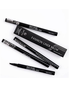 Маркер для бровей эффект микроблейдинга Fashion Liner Brow Подводка фломастер тинт Brit hair