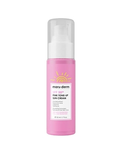 MARU·DERM Солнцезащитный крем SPF 50+ Pink Tone-Up Sun Cream 50.0 Maru·derm