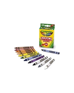 Восковые карандаши Colored Crayons Crayola