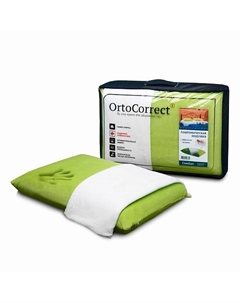 Подушка под голову анатомическая Comfort с эффектом памяти Ortocorrect