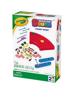 Набор для лепки Candy Shop Modeling Dough: Пластилин + Аксессуары 112.0 Crayola