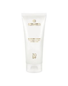 SUNBLOCK CREAM Солнцезащитный крем для лица и тела SPF 30 200.0 Apollonia