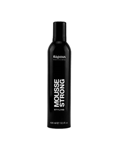 Мусс для укладки волос сильной фиксации Mousse Strong 400.0 Kapous