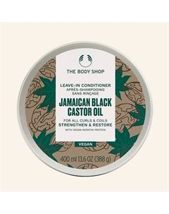 Несмываемый кондиционер для вьющихся волос Jamaican Black Castor Oil 400.0 The body shop