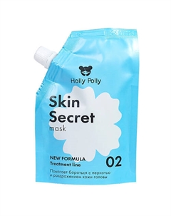 Маска для кожи головы успокаивающая Skin Secret Holly polly