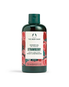 Увлажняющий гель для душа Strawberry 250.0 The body shop