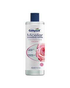 Вода мицеллярная для снятия макияжа с экстрактом розы Micellar Cleansing Water Rose Water Ultra compact