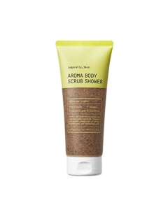 Скраб для тела для эксфолиации и пилинга Aroma body scrub shower Logically, skin