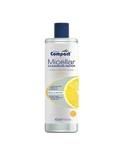 Вода мицеллярная для снятия макияжа с витамином С Micellar Cleansing Water Vitamin C Ultra compact