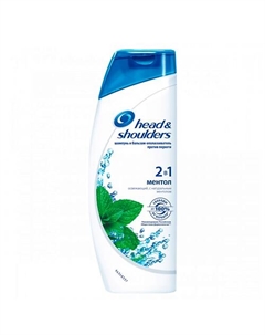 Шампунь Освежающий ментол 2 в1 Head & shoulders