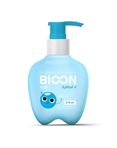 Детская зубная паста BIOON с ксилитом, Bubble gum 200.0 Lovular