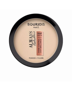 Компактная пудра Always Fabulous Shine Control Bourjois