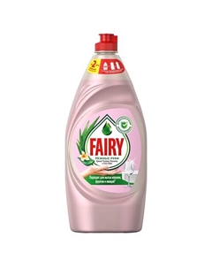 Средство для мытья посуды Нежные руки Розовый жасмин и Алоэ Вера Fairy