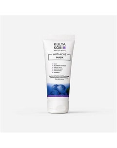 ОЧИЩАЮЩАЯ МАСКА ДЛЯ ЛИЦА ANTI-ACNE С ЭКСТРАКТОМ ЧЕРНИКИ 75.0 Kulta kori