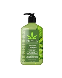 Кондиционер Здоровые волосы Чайное дерево и Ромашка /Tea Tree & Chamomile Herbal Conditioner 500.0 Hempz