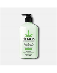 Молочко для тела Зеленый чай и Груша / Exotic Green Tea & Asian Pear Herbal Body Moisturizer 500.0 Hempz