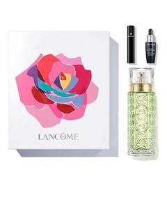 Набор O De : Туалетная вода+ Сыворотка для лица + Тушь для ресниц 1.0 Lancome