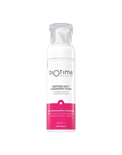 Пептидная мягкая очищающая пенка Peptide soft cleansing foam 160.0 Biotime for home care