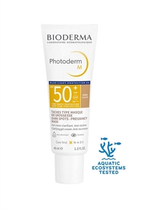 Солнцезащитный крем-гель Photoderm M SPF 50+ (темный оттенок) 40.0 Bioderma