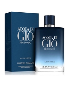 Парфюмерная вода Acqua Di Gio Profondo, перезаполняемый Giorgio armani