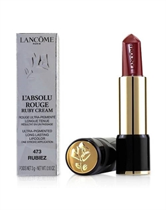 Стойкая кремовая губная помада L'Absolu Rouge Ruby Cream Lancome