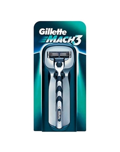 MACH 3 (станок+2 кассеты) Gillette