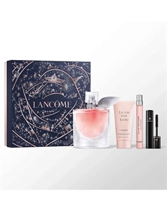 Набор La Vie Est Belle: Парфюмерная вода + Миниатюра + Лосьон + Тушь Hypnose, черная Lancome