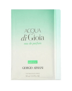 Парфюмерная вода Acqua di Gioia Intense Giorgio armani