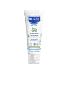 Увлажняющий крем для лица с экстрактом авокадо Hydra Bebe Facial Cream 40.0 Mustela