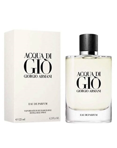 Мужская парфюмерная вода Acqua Di Gio, перезаполняемый флакон 125.0 Giorgio armani